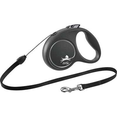 Flexi Rollijn Schwarz Design Kordel