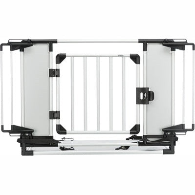 Trixie Trixy-Stammzaun Aluminium / Kunststoff Grau / Schwarz