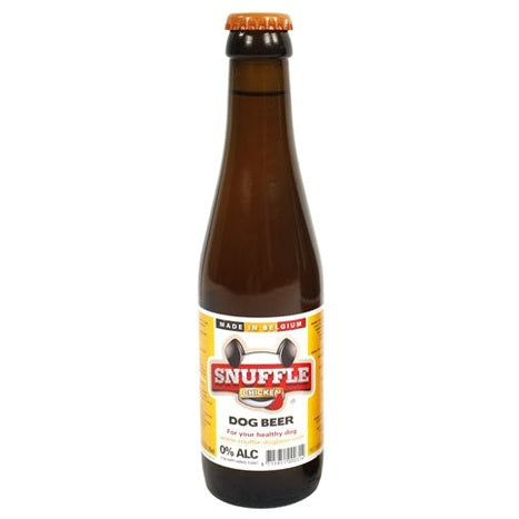 Snuffle Hund Bier Huhn Geschmack In Glasflasche