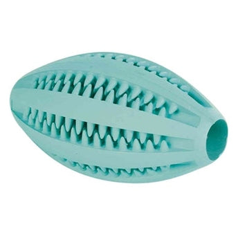 Trixie Denta Fun Rugby Ball Gummi Minze Geschmack