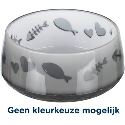 Trixie / Wasserschale Fisch / Herz Kunststoff / Gummiring Sortiert