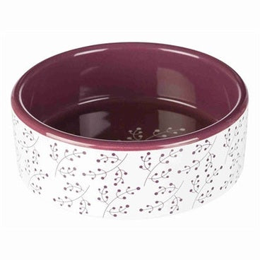 Trixie Floral Keramik Weiss / Beere