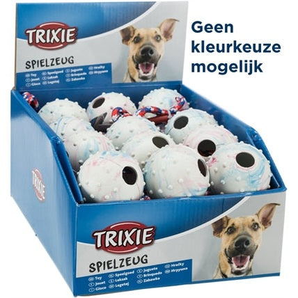 Trixie Naturkautschukball An Schnur Sortiert