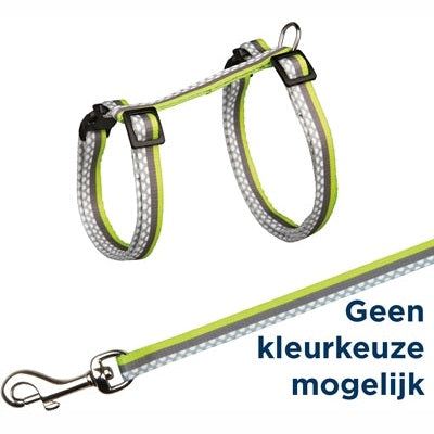 Trixie Katzengeschirr Mit Leine Freshline Spot Assorted