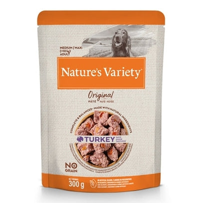 Natures Variety Original Erwachsene Medium / Maxi Pouch Turkey No Grain
