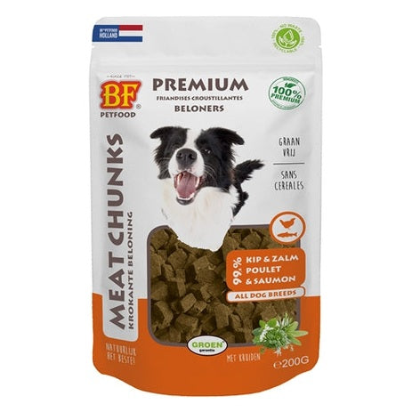 Bf Petfood Fleischbrocken Huhn Und Lachs