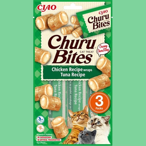 Inaba Churu Bites Katze Huhn Rezept Wraps Thunfisch Rezept