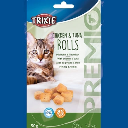 Trixie Premio Hühner- Und Thunfischbrötchen Für Katzentrixie Glutenfrei