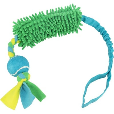 Trixie Hundespielzeug Bungee Tugger Mit Tennisball Polyester