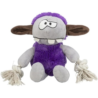 Trixie Hund Spielzeug Monster Plüsch Lila