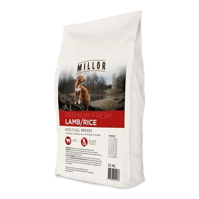 Millor Premium Extrudiertes Frisches Lammfleisch Für Erwachsene / Reis
