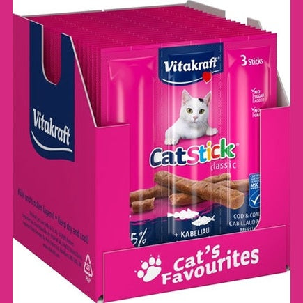 Vitakraft Cat-Stick Mini Cod Mit Thunfisch