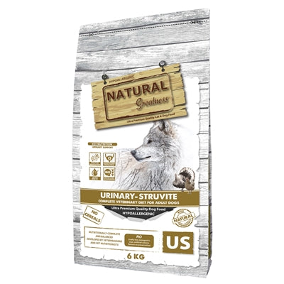 Natural Greatness Veterinärmedizinische Diät Hund Urin Struvit Komplett Erwachsene