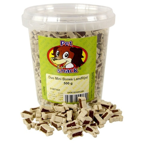 Petsnack Mini Duo Lamm / Reis