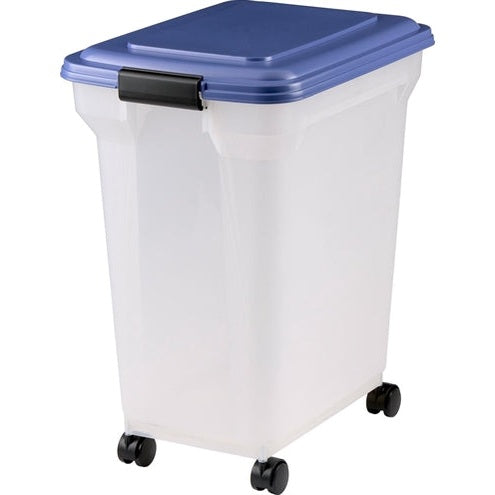 Markenlos Vorratsbehälter Luftdicht Transparent / Blau